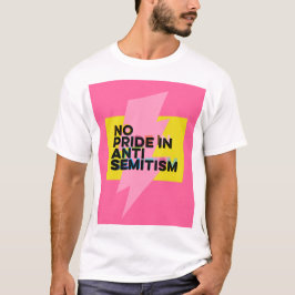 Camiseta Sem Orgulho No Antisemitismo