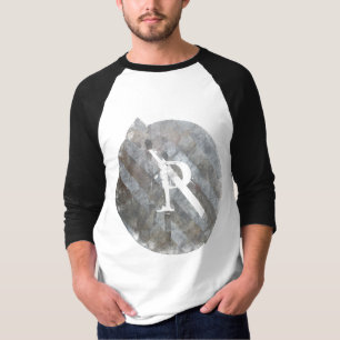 Camiseta Sem P Manga 3/4 Raglan