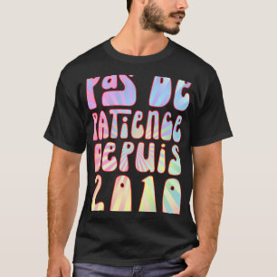 Camiseta Sem Paciência Desde 2010 13 Anos Aniversário Ré