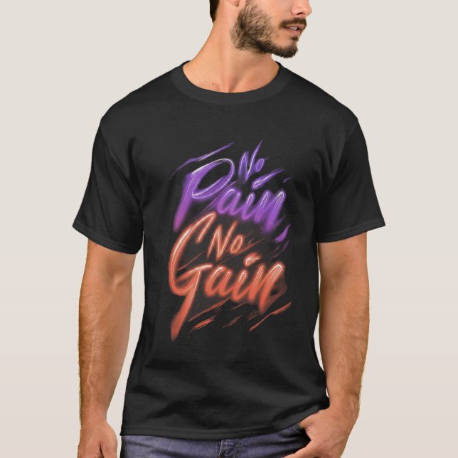 Camiseta sem pagamento sem ganho (Frente)