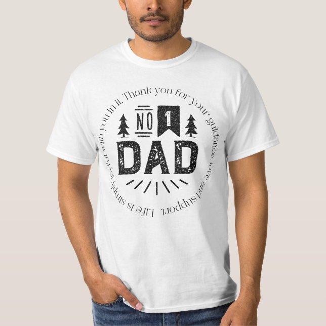 Camiseta Sem Pai nº 1 (Frente)