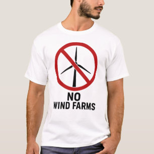 Camiseta Sem Parques Eólicos - Sem Turbinas Eólicas