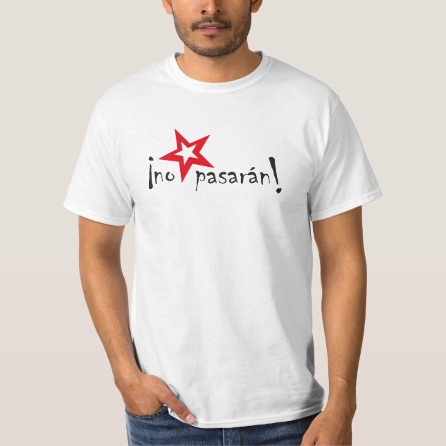 Camiseta Sem pasarano (Frente)