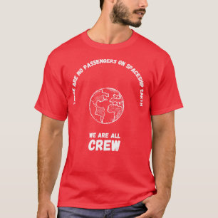 Camiseta Sem Passageiros Somos Todos Tripulantes 1