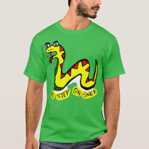 Camiseta Sem passo no Snek Dont Põe-me em cima