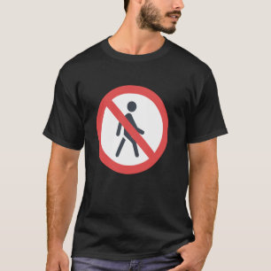 Camiseta Sem pedestres