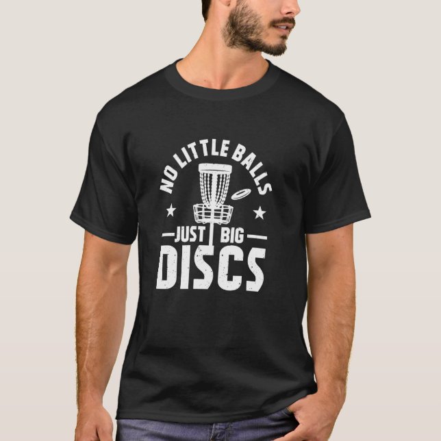 Camiseta Sem Pequenas Bolas Apenas Grandes Discos Discos Ri (Frente)