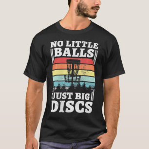 Camiseta Sem Pequenas Bolas Apenas Grandes Discos Engraçado