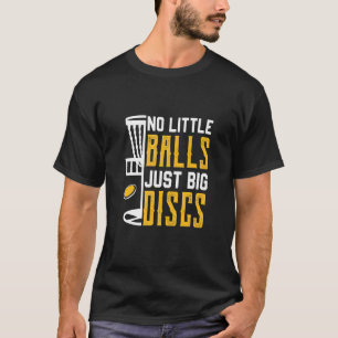 Camiseta Sem Pequenas Bolas Apenas Grandes Discos Golf