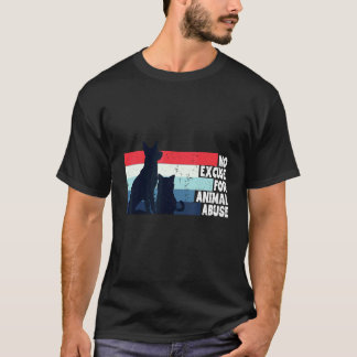 Camiseta Sem Perdão Para O Salvamento De Animais Protegidos