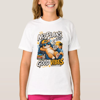 Camiseta Sem planos apenas boas vibrações