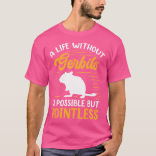 Camiseta Sem Pointless Sem Gerbil Rat Rodent Gerbil