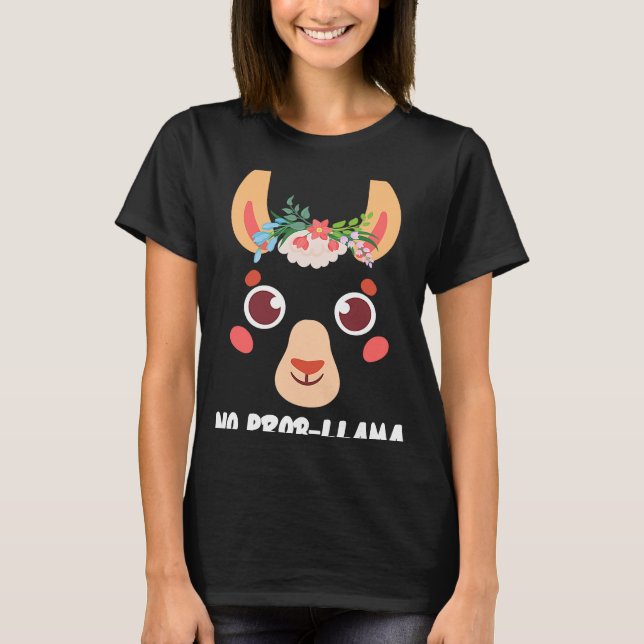 Camiseta Sem Prob Lama Gift Alpaca (Frente)