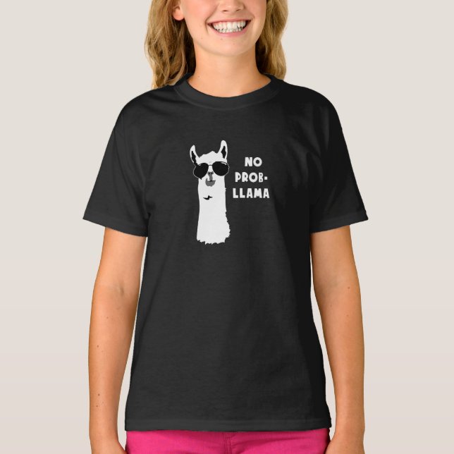 Camiseta Sem Prob-Llama (Frente)