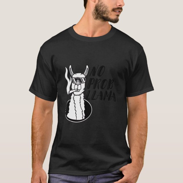 Camiseta Sem Prob Llama_1 (Frente)