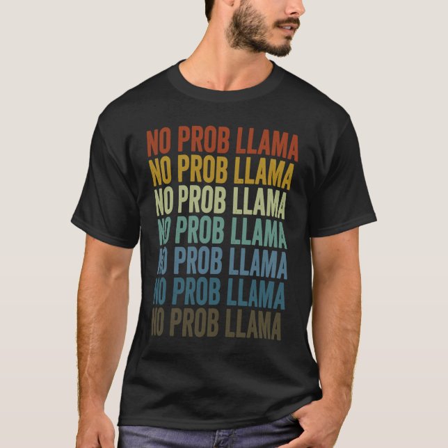 Camiseta Sem Prob Llama Llama Alpaca (Frente)