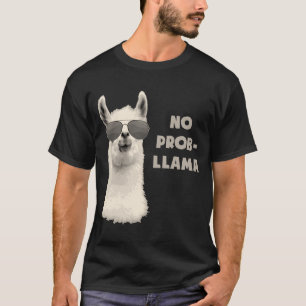 Camiseta Sem problemas Llama