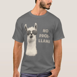 Camiseta Sem problemas Llama