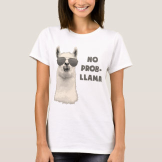 Camiseta Sem problemas Llama