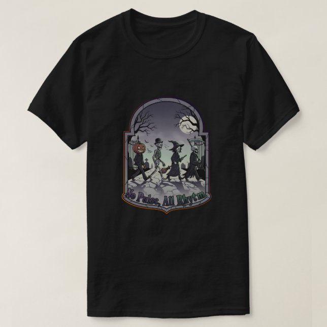 Camiseta Sem pulso, todo ritmo (Frente do Design)