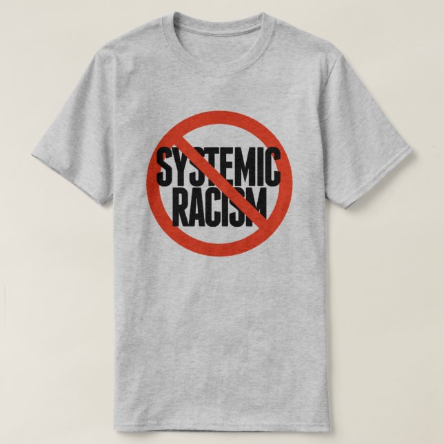 Camiseta Sem Racismo Sistêmico (Frente do Design)
