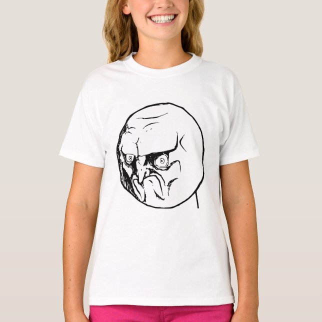 Camiseta Sem Raiva Raiva Cara Rageface Memória Comic (Frente)