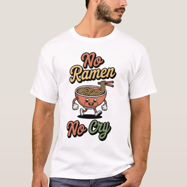 Camiseta Sem Ramen Sem Chry (Frente)
