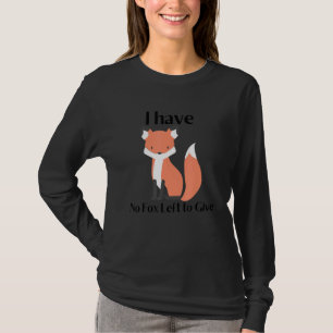 Camiseta Sem Raposa A Dar