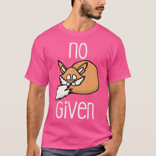 Camiseta Sem Raposa Dada De Raposa Engraçada Aleatória