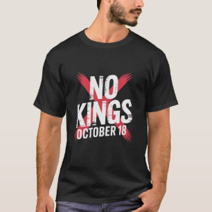Camiseta Sem Reis 18 de Outubro Dia Sem Reis Gráfico