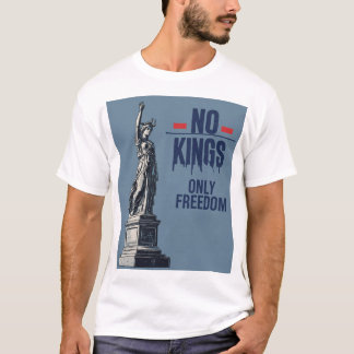 Camiseta Sem Reis, Apenas T-Shirt Livre