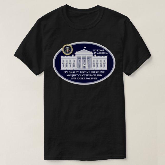 Camiseta Sem Reis na América (Frente do Design)