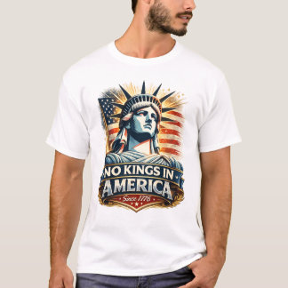Camiseta Sem Reis na América – Desde 1776 | Estátua da Libe