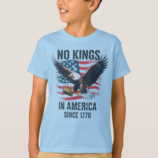 Camiseta Sem Reis Na América Desde 1776 Sem Reis