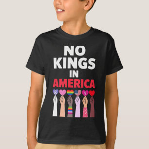 Camiseta Sem Reis Na América Desde 1776 Sinal De Protesto