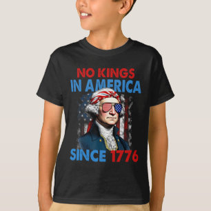 Camiseta Sem Reis Na América Desde 1776 Sinalizador Dos Eua