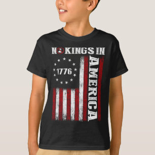 Camiseta Sem Reis Na América Desde A Demonstração De Sinali