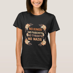 Camiseta Sem Reis Sem Fascistas Sem Tiranos Sem Na