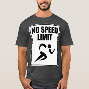 Camiseta Sem Runner de Limite de Velocidade