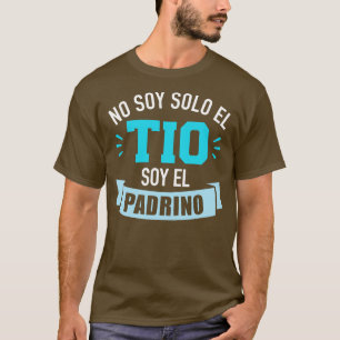 Camiseta Sem solo de soja tio soy el padrino
