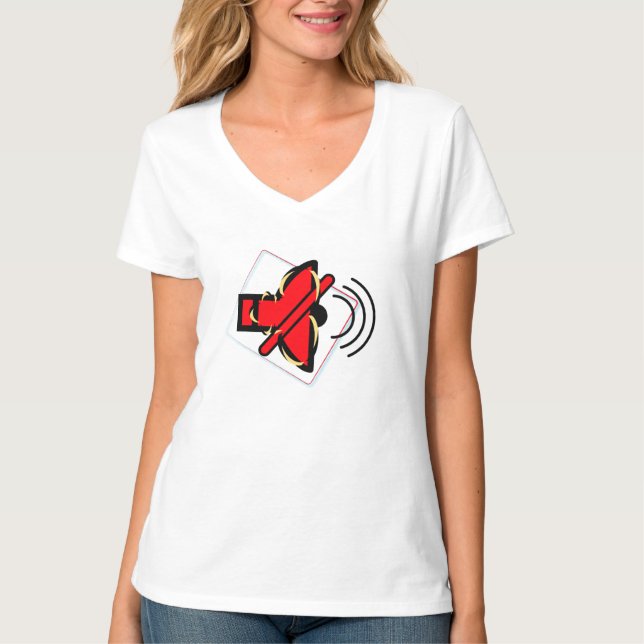 Camiseta Sem som (Frente)