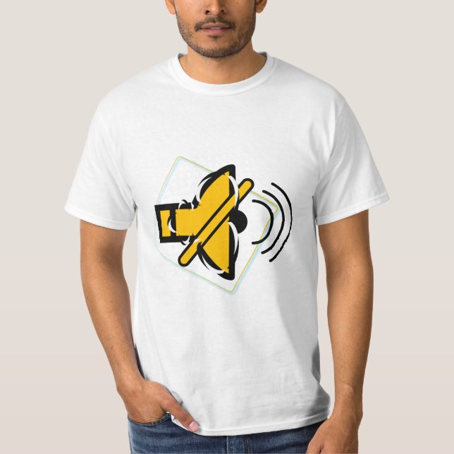 Camiseta Sem som (Frente)