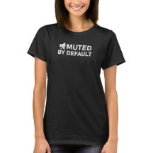 Sem som por T-Shirt minimalista padrão - Áudio V2