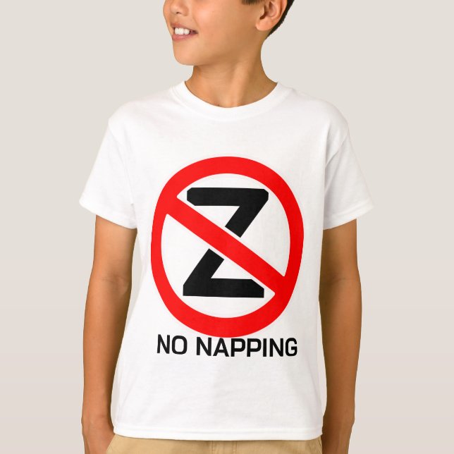 Camiseta Sem Soneca Barra Z (Frente)