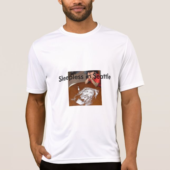 Camiseta Sem sono em Seattle (Frente)