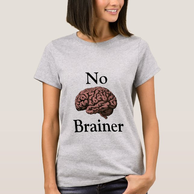 Camiseta Sem T-Shirt do Brainer (Frente)