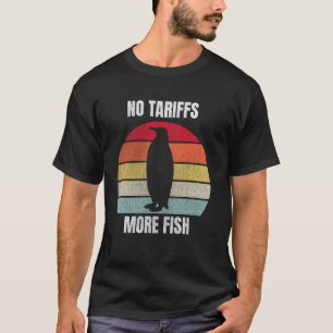 Camiseta Sem Tarifas Mais Peixes Pinguins Engraçados Memes