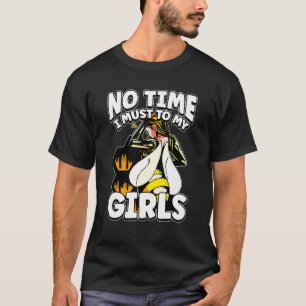 Camiseta Sem Tempo Eu Devo Para Minhas Garotas Apicultor