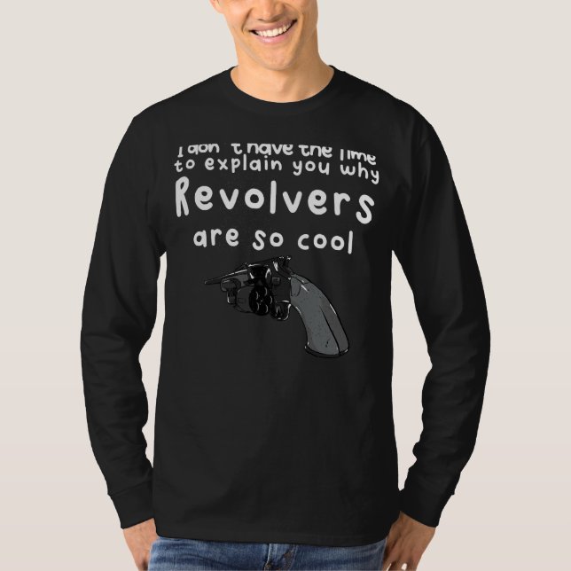 Camiseta Sem tempo sem revólveres (Frente)