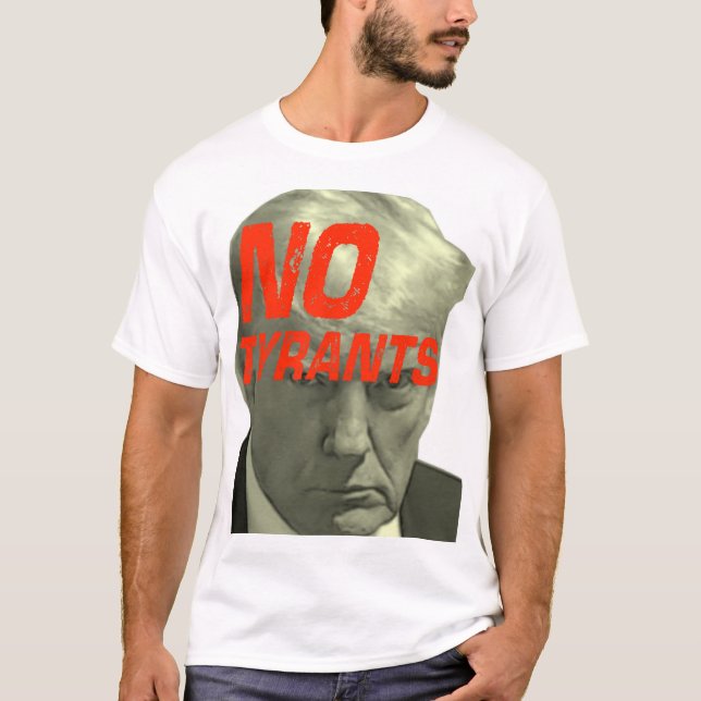 Camiseta Sem Tirantes — Resistência, Sem Trump (Frente)